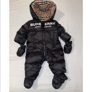 Infant Burberry Snowsuit
